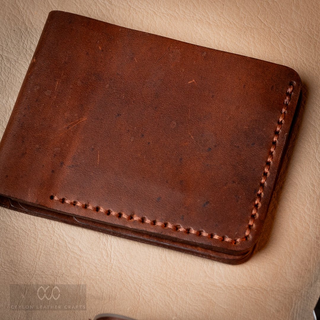 Hugo Reddish Brown - Cow Leather - Ceylon Leather Crafts