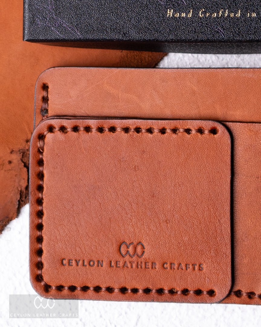 Hugo Reddish Brown - italian calf Cow Leather - Ceylon Leather Crafts