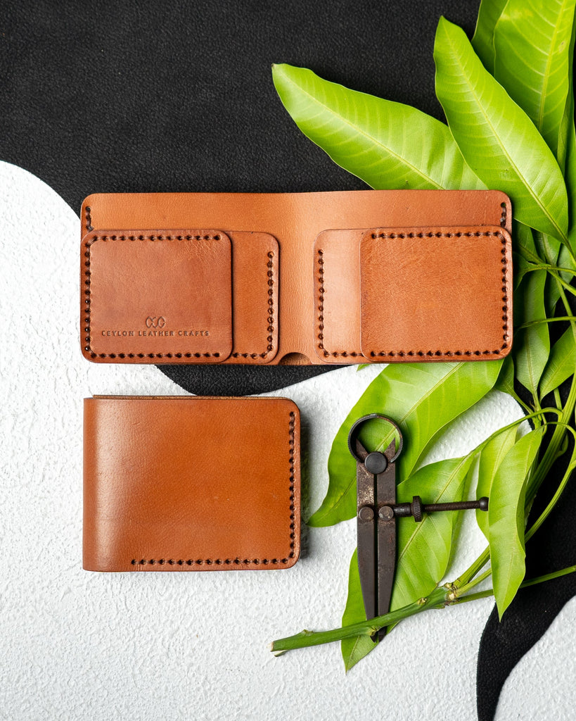 Hugo Reddish Brown- italian calf Cow Leather – Ceylon Leather Crafts