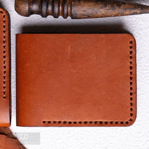 Hugo Reddish Brown - italian calf Cow Leather - Ceylon Leather Crafts