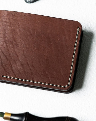 Hugo Wallet – Classic Brown Edition - Ceylon Leather Crafts