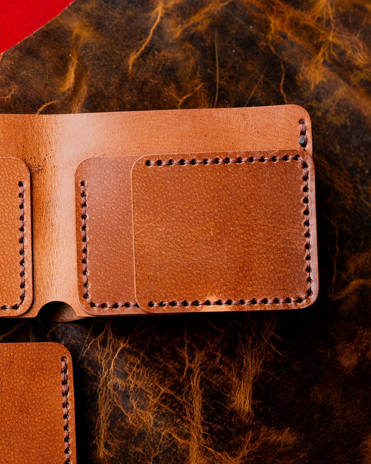 Hugo Wallet – Woody Tan Brown Leather Edition - Ceylon Leather Crafts