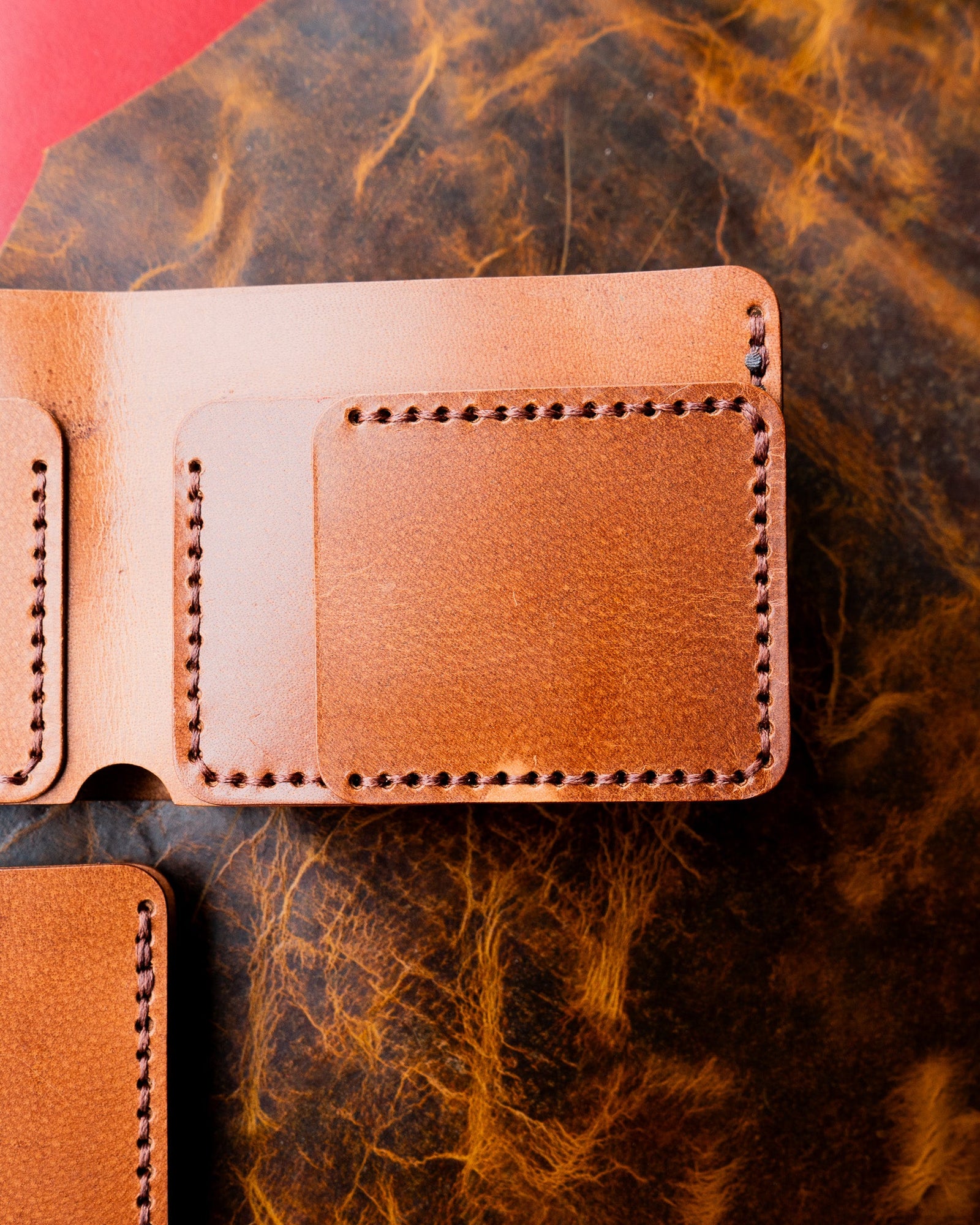 Hugo Wallet – Woody Tan Brown Leather Edition - Ceylon Leather Crafts