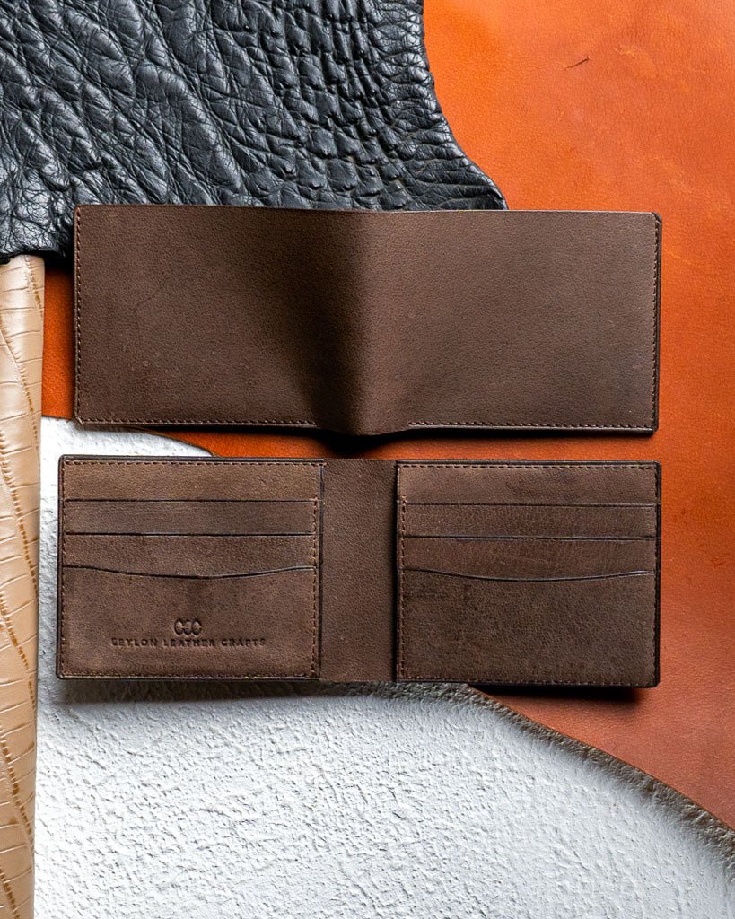 Leo - Buffalo mud brown - Ceylon Leather Crafts