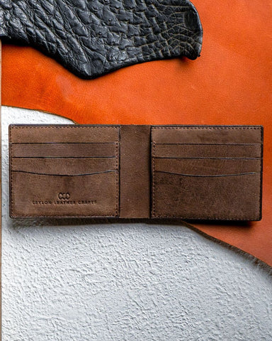 Leo - Buffalo mud brown - Ceylon Leather Crafts