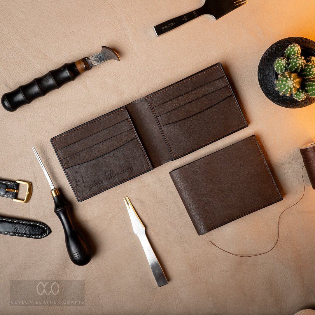 Leo - Buffalo mud brown - Ceylon Leather Crafts