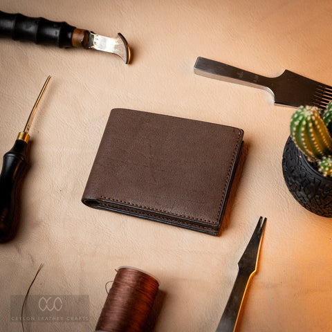 Leo - Buffalo mud brown - Ceylon Leather Crafts