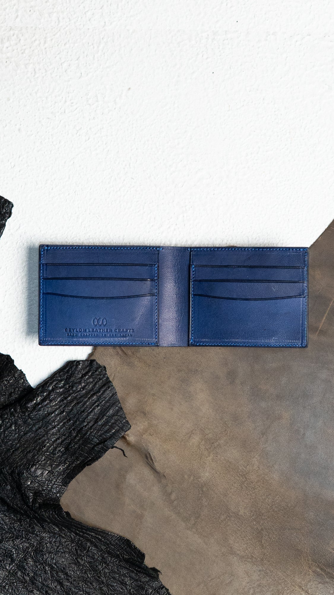 Leo Goat – Black and Blue - Ceylon Leather Crafts