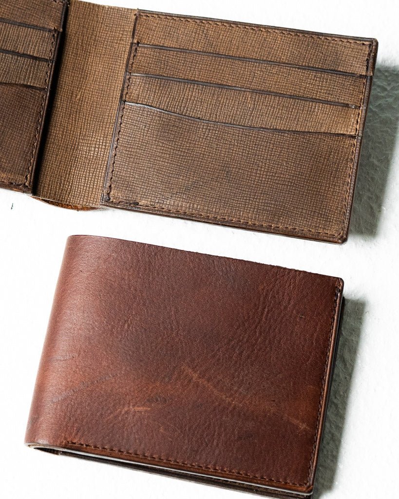 LEO Wallet – Dual Oil Pull - Up Edition (Dark Brown) - Ceylon Leather Crafts