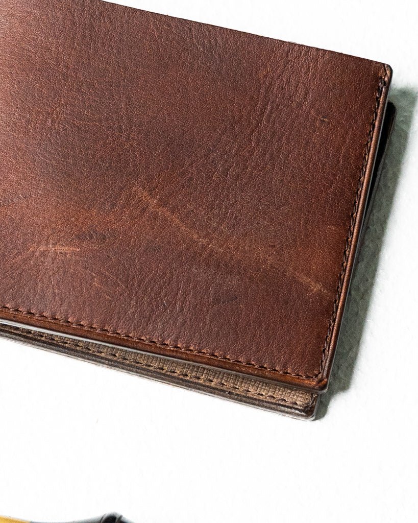 LEO Wallet – Dual Oil Pull - Up Edition (Dark Brown) - Ceylon Leather Crafts