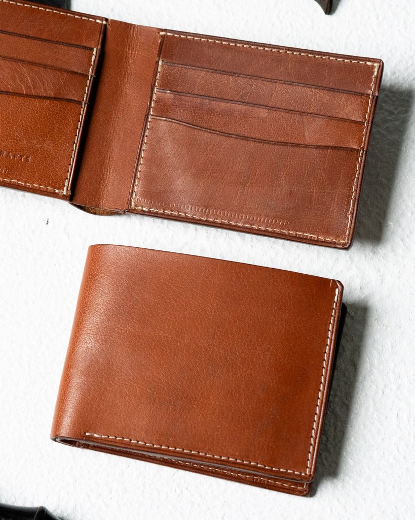 LEO Wallet – Italian Veg - Tanned Sample Edition - Ceylon Leather Crafts