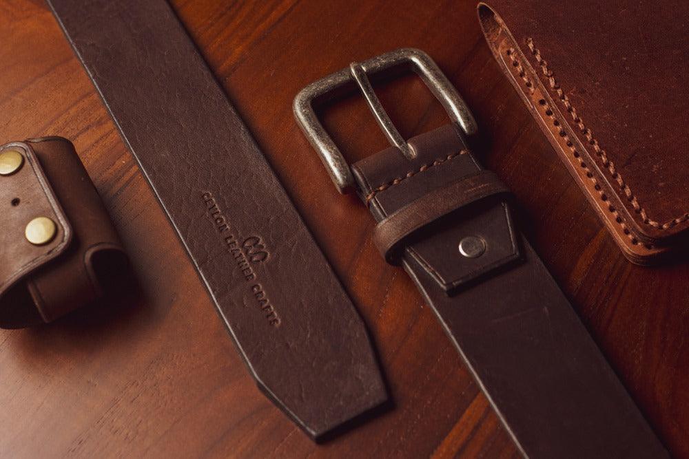 Pure Leather Belts - Ceylon Leather Crafts