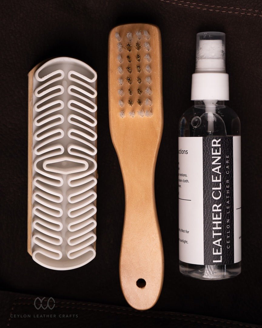 Suede & Nubuck Leather care kit - Ceylon Leather Care - Ceylon Leather Crafts