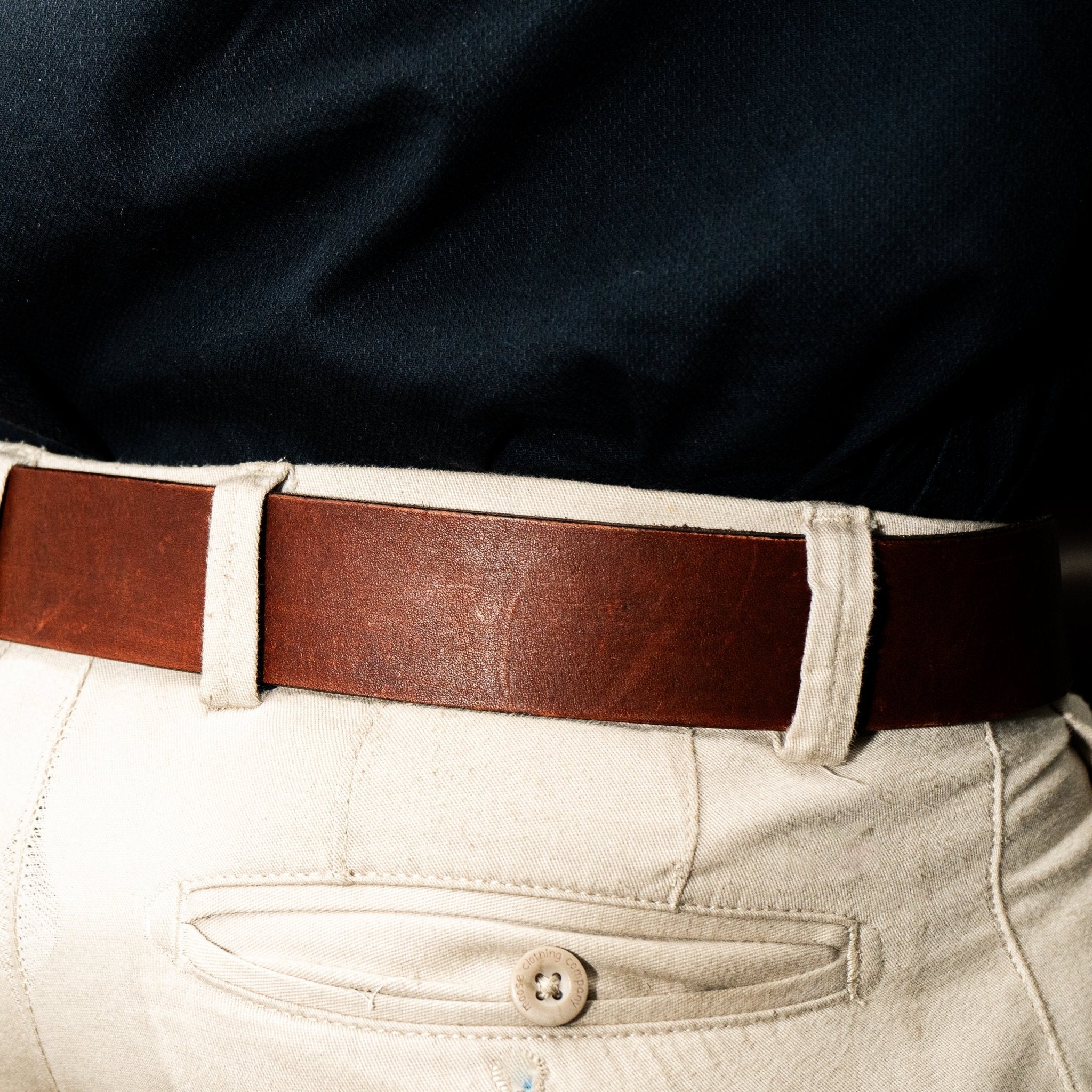 Abel Pure Leather Belts - Brass Buckle - Ceylon Leather Crafts Main image