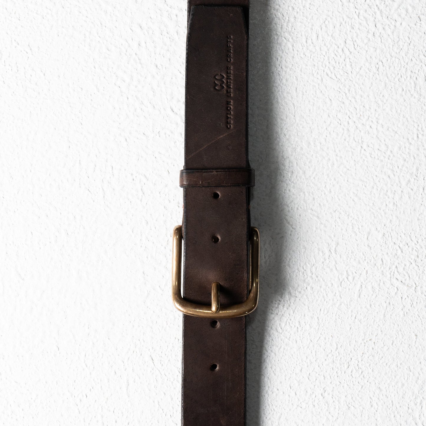 Abel Pure Leather Belts - Brass Buckle - Ceylon Leather Crafts