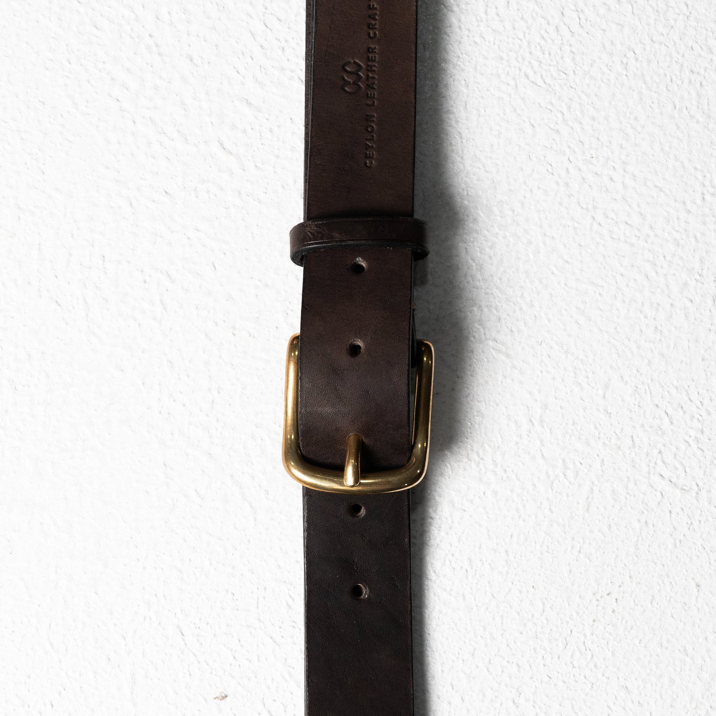 Abel Pure Leather Belts - Brass Buckle - Ceylon Leather Crafts