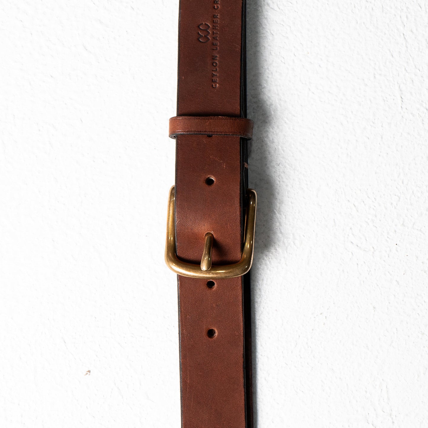 Abel Pure Leather Belts - Brass Buckle - Ceylon Leather Crafts