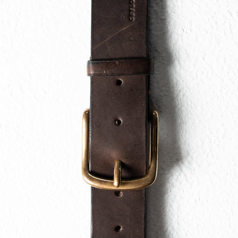 Abel Pure Leather Belts - Brass Buckle - Ceylon Leather Crafts