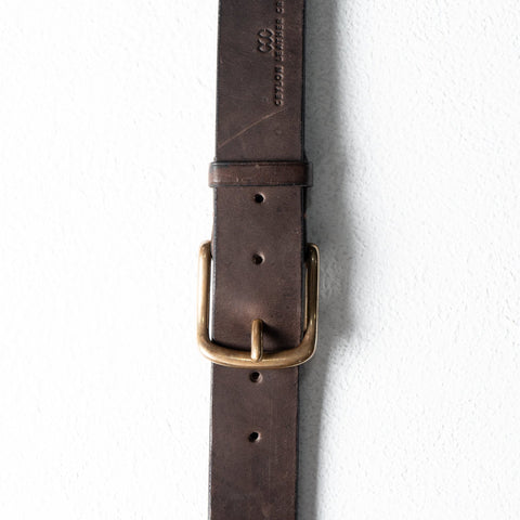 Abel Pure Leather Belts - Brass Buckle - Ceylon Leather Crafts