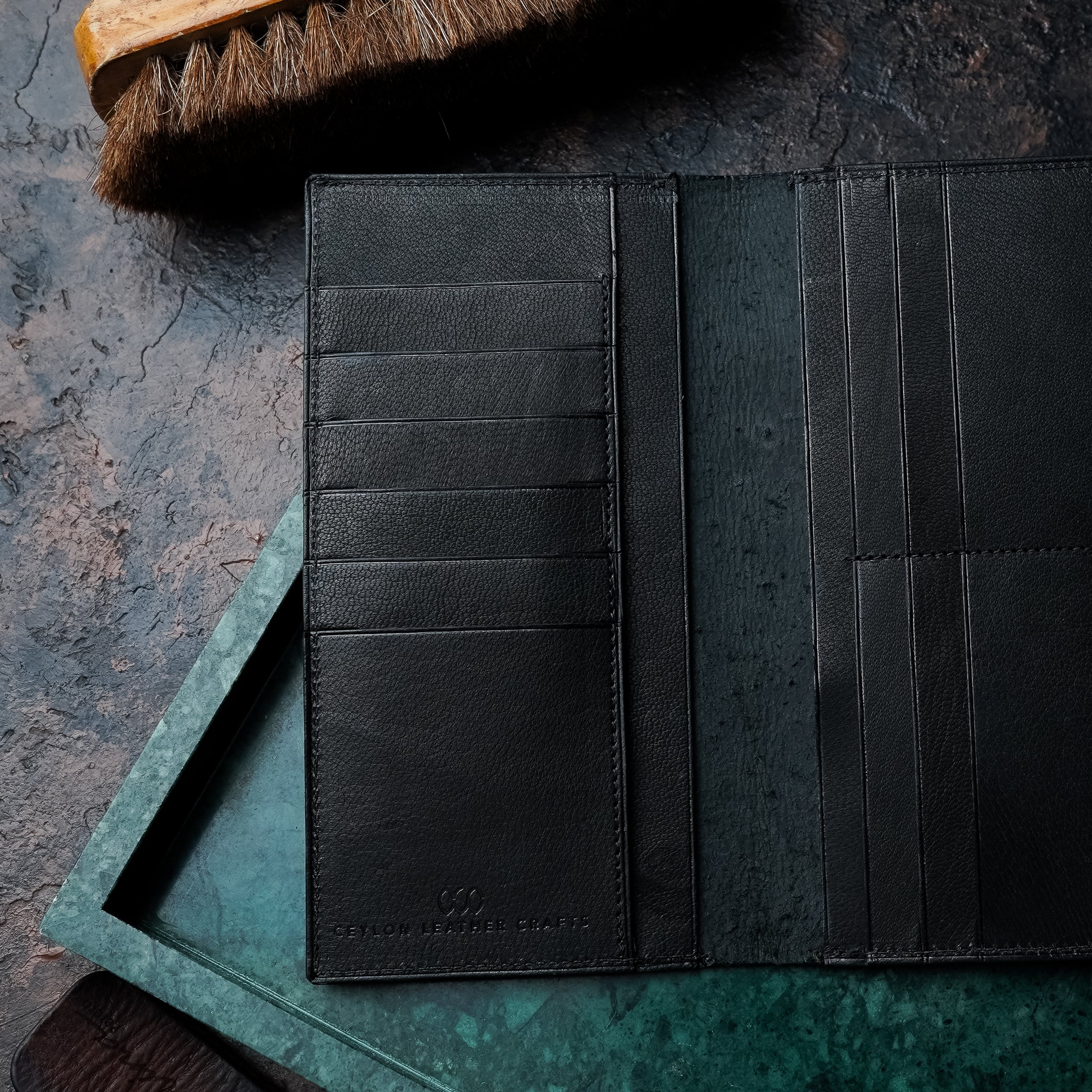Caleb Black - Goat Leather - Ceylon Leather Crafts