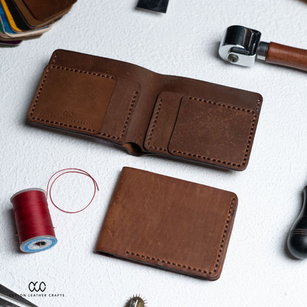 Hugo Brown- Cow Leather - Ceylon Leather Crafts