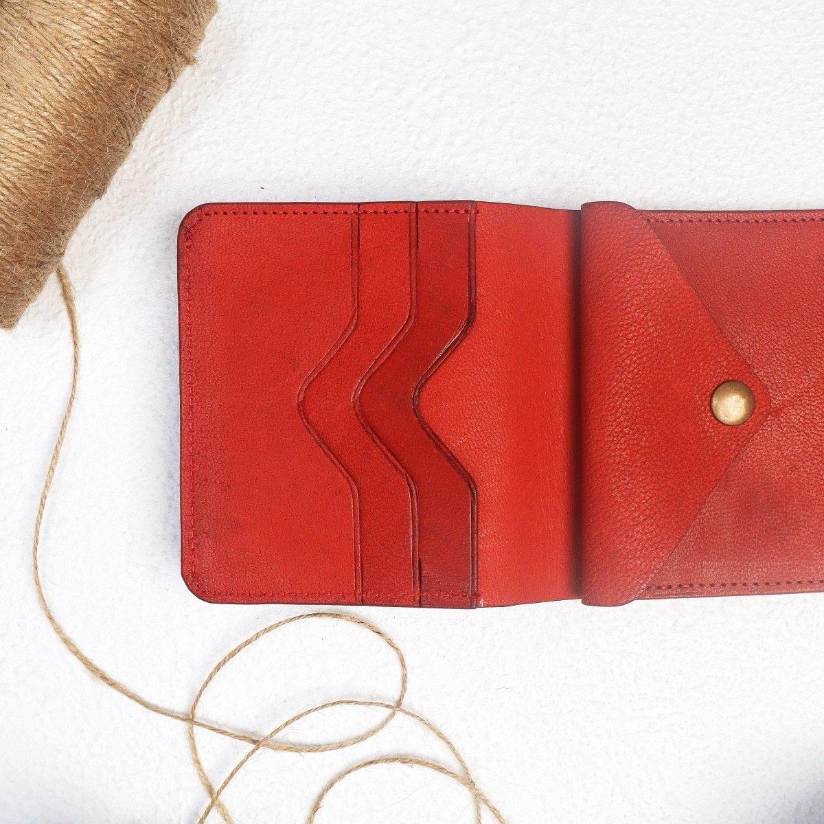 Iris - Black & Red - Ceylon Leather Crafts
