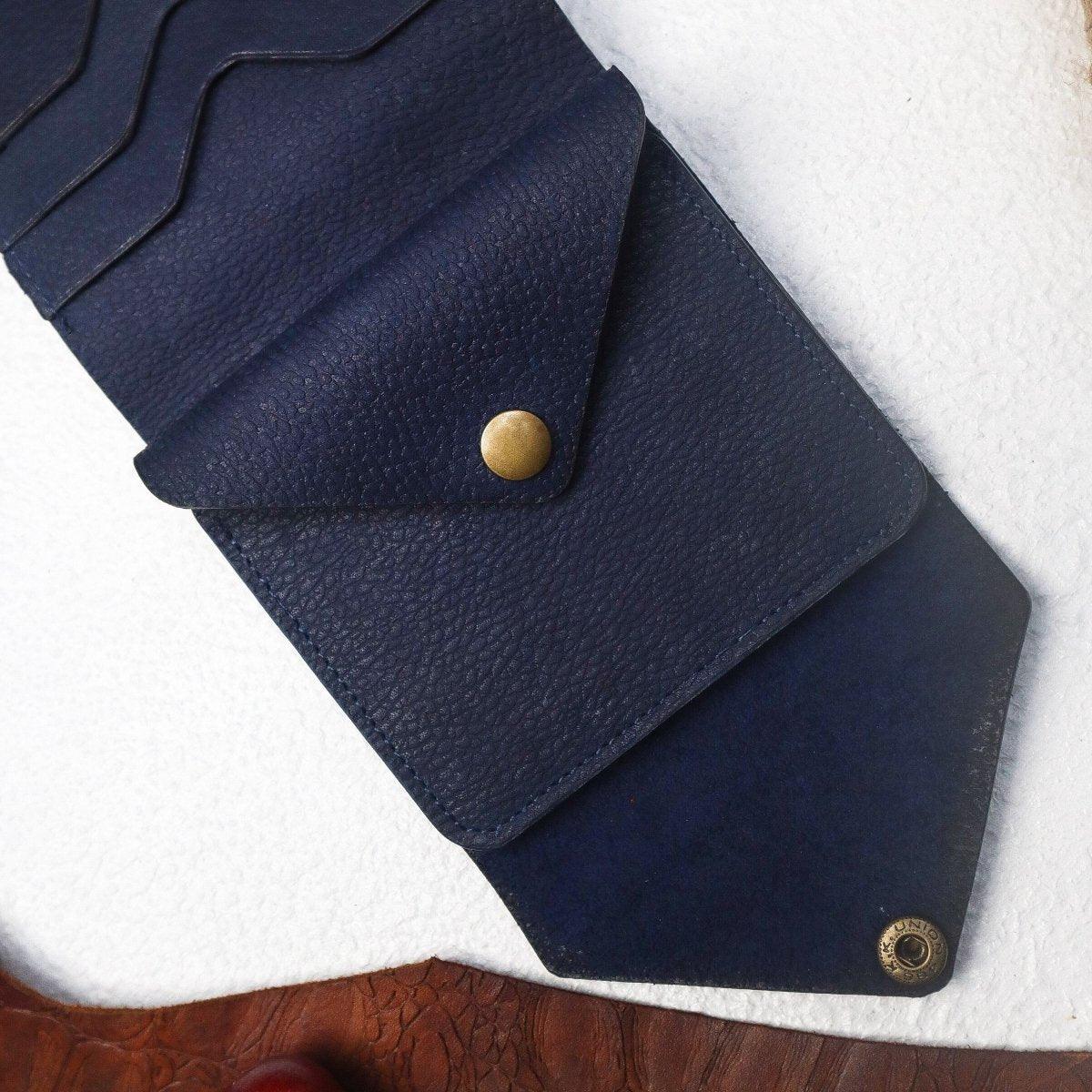 Iris - pebble Blue - Ceylon Leather Crafts
