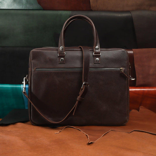 Jobe side bag - Vintage brown - Ceylon Leather Crafts